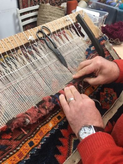 lavaggio e restauro tappeti orientali