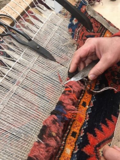 lavaggio e restauro tappeti orientali