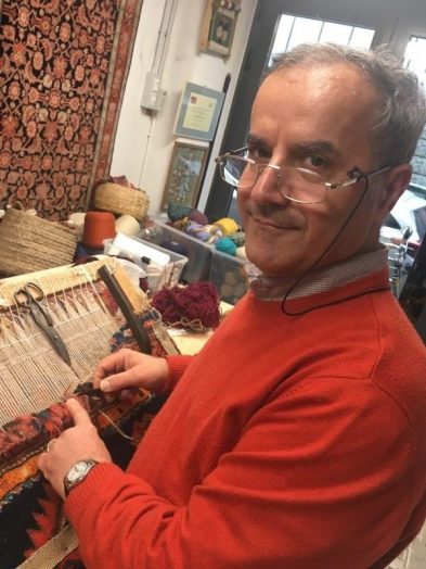 lavaggio e restauro tappeti orientali