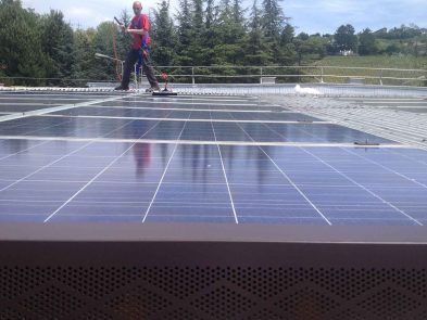 lavaggio pannelli fotovoltaici