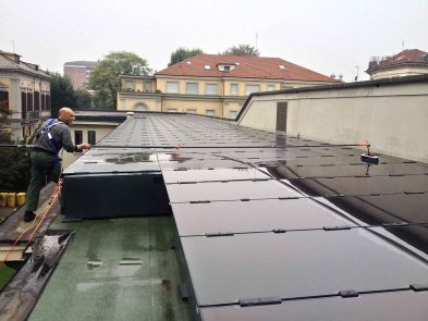 lavaggio pannelli fotovoltaici